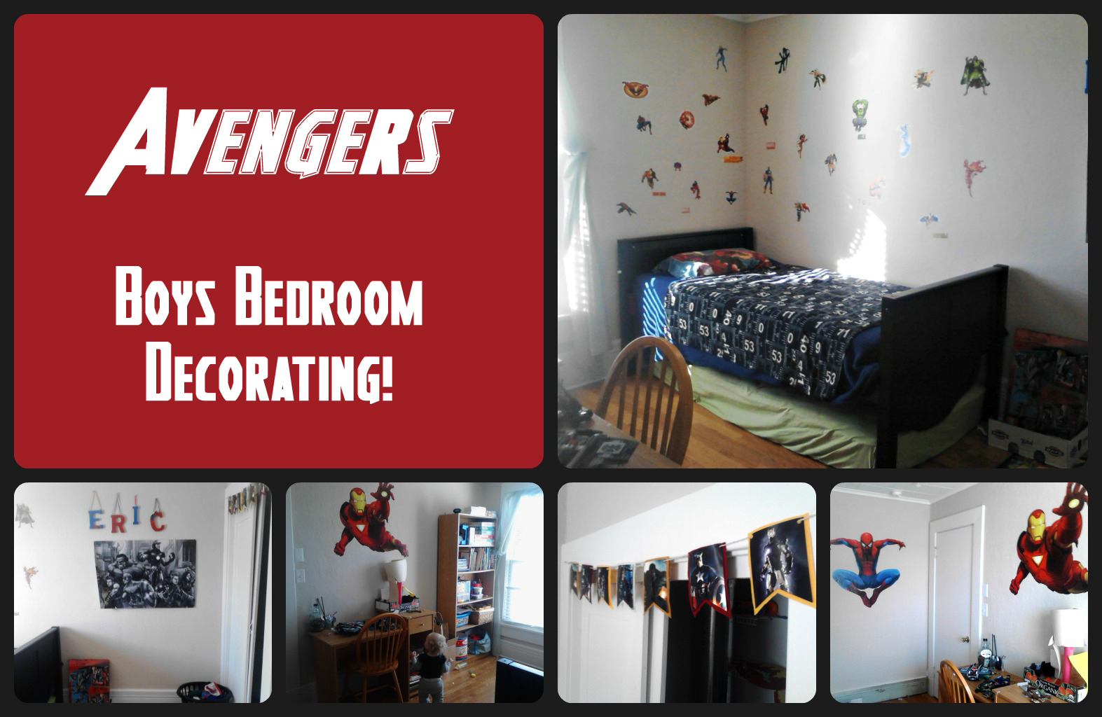 Avengers Decorations For Bedroom