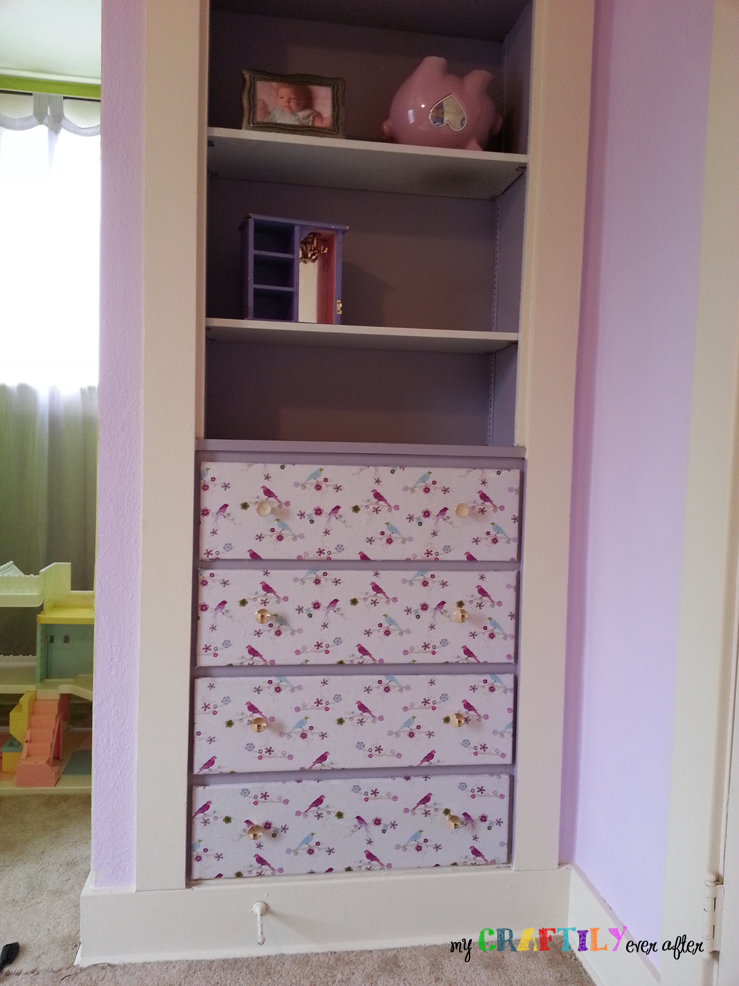 Fabric-Covered Dresser - The Homes I Have Made