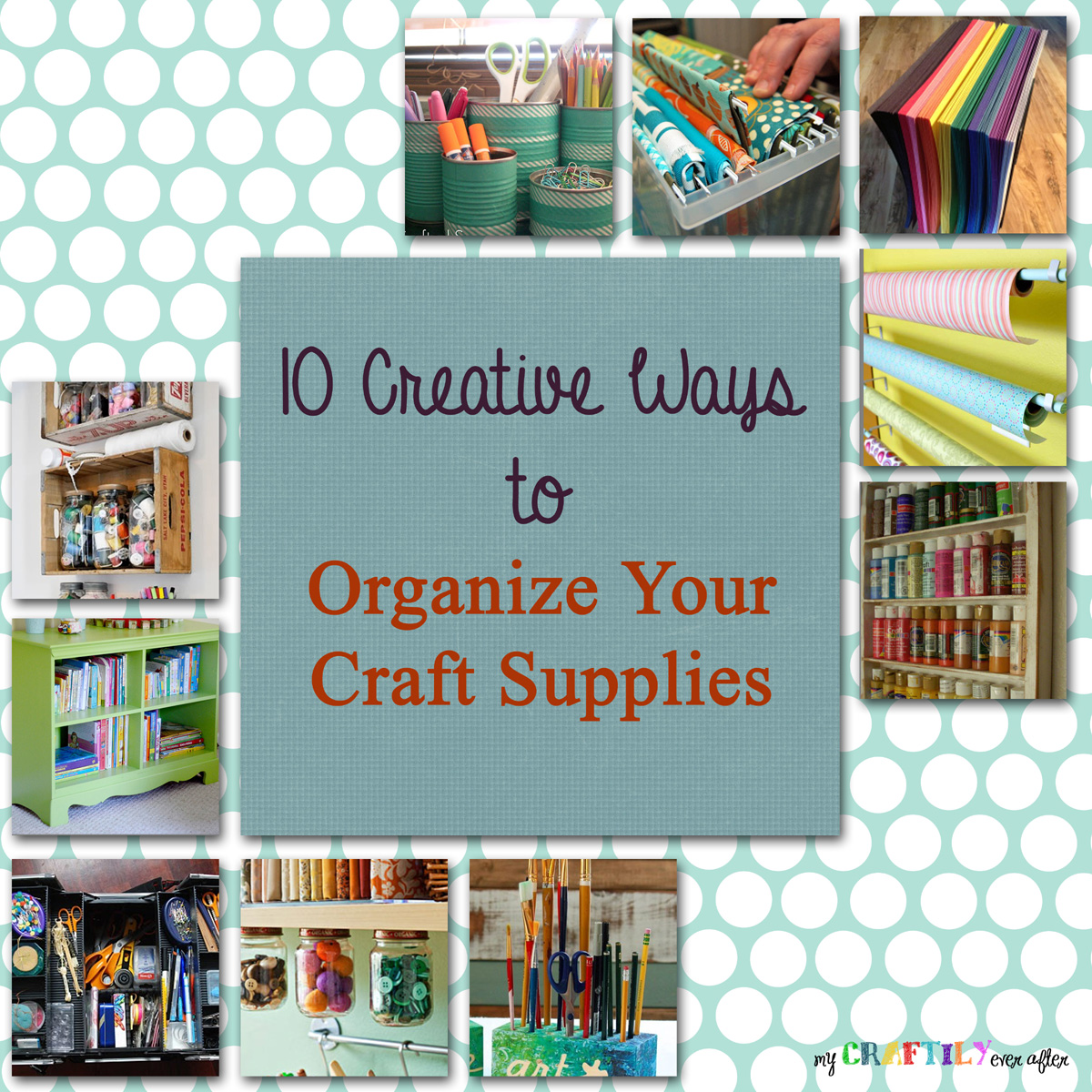 Genius Ways to Organize Craft Supplies  Organize craft supplies, Craft  supply storage, Craft organization