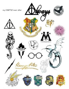 Harry Potter Temporary Tattoos - My Craftily Ever After