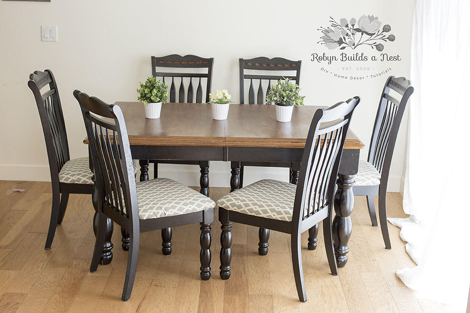 Recovering Dining Room Chairs - My Craftily Ever After