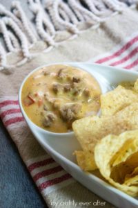 Copycat Chili's Queso Dip - My Craftily Ever After