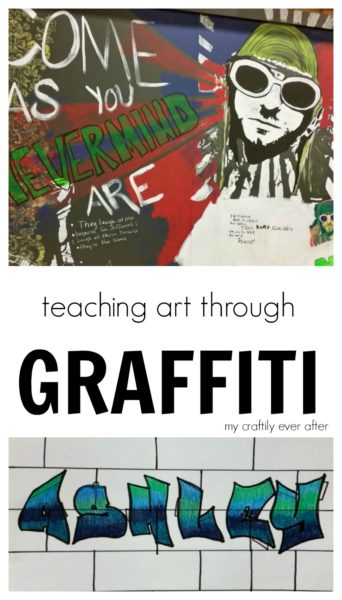 Teaching Art Through Graffiti - My Craftily Ever After